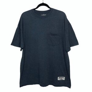 Russell Athletics Blue Cotton Performance Blue T Shirt Tee